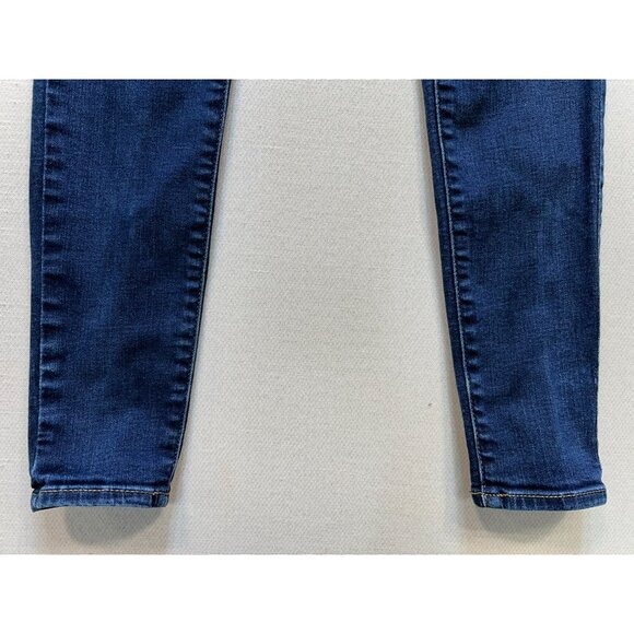 American Eagle Womens Skinny Ankle Jegging Jeans Super Stretch Size 4 Long Blue - Picture 6 of 11